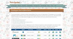 Desktop Screenshot of phonespyapps.com